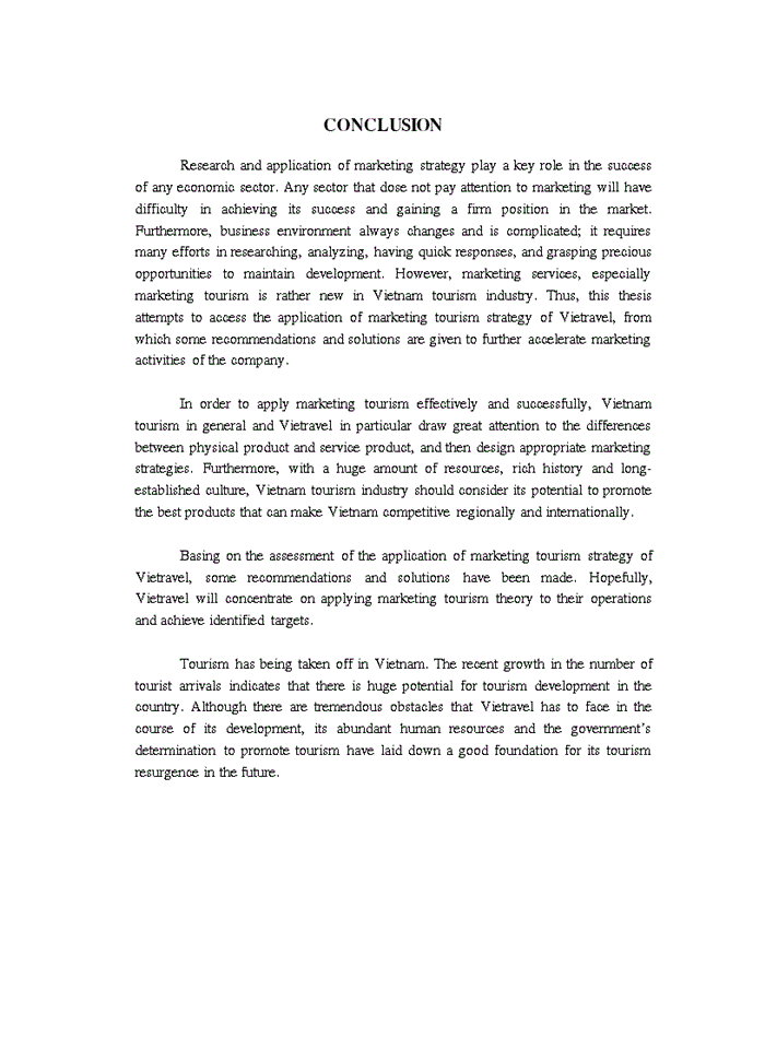 image for page An overview of marketing tourism strategy