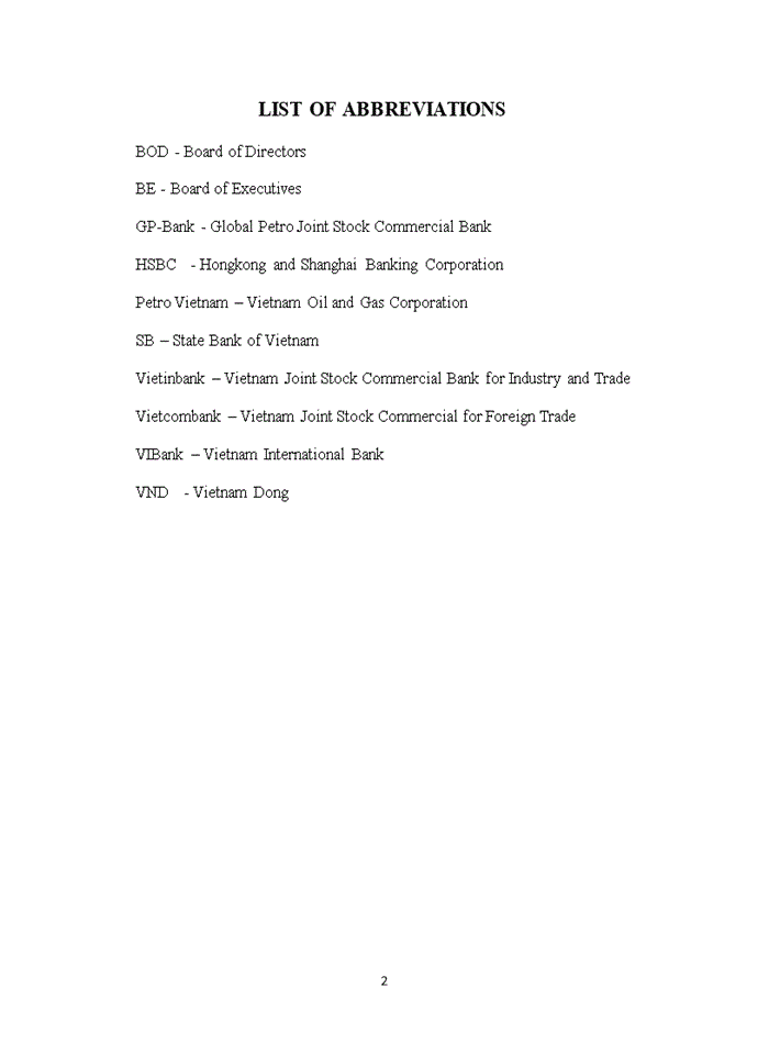 image for page Improving Credit Quality of Global Joint Stock Commercial Bank