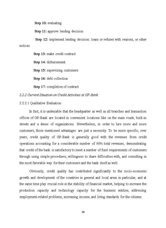 image for page Improving Credit Quality of Global Joint Stock Commercial Bank