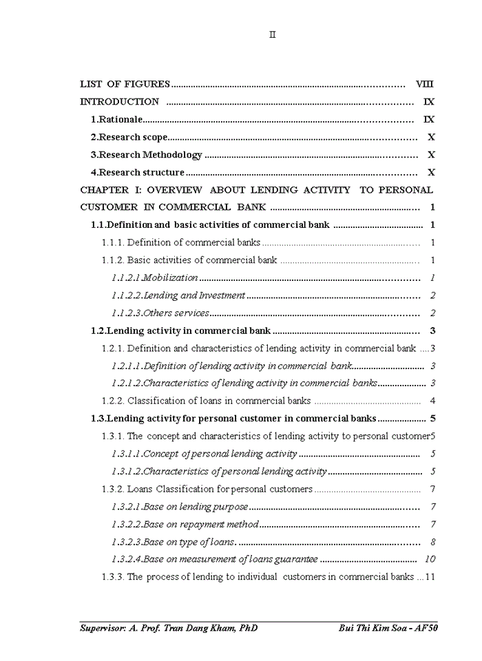 image for page Current situation and solution for the development of personal lending  activity  in HSBC Hanoi branch
