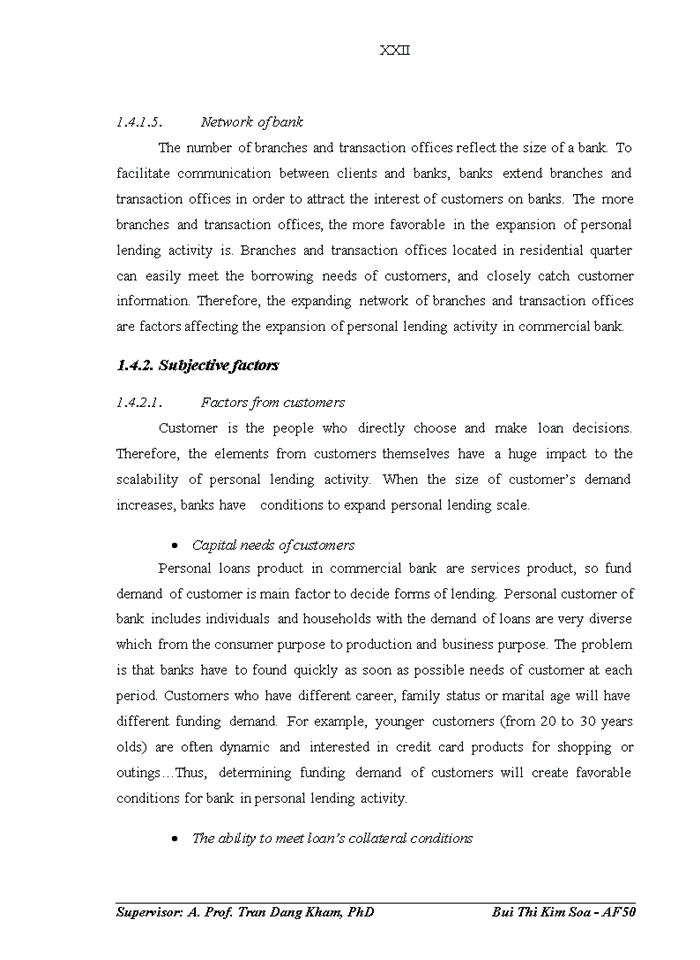 image for page Current situation and solution for the development of personal lending  activity  in HSBC Hanoi branch