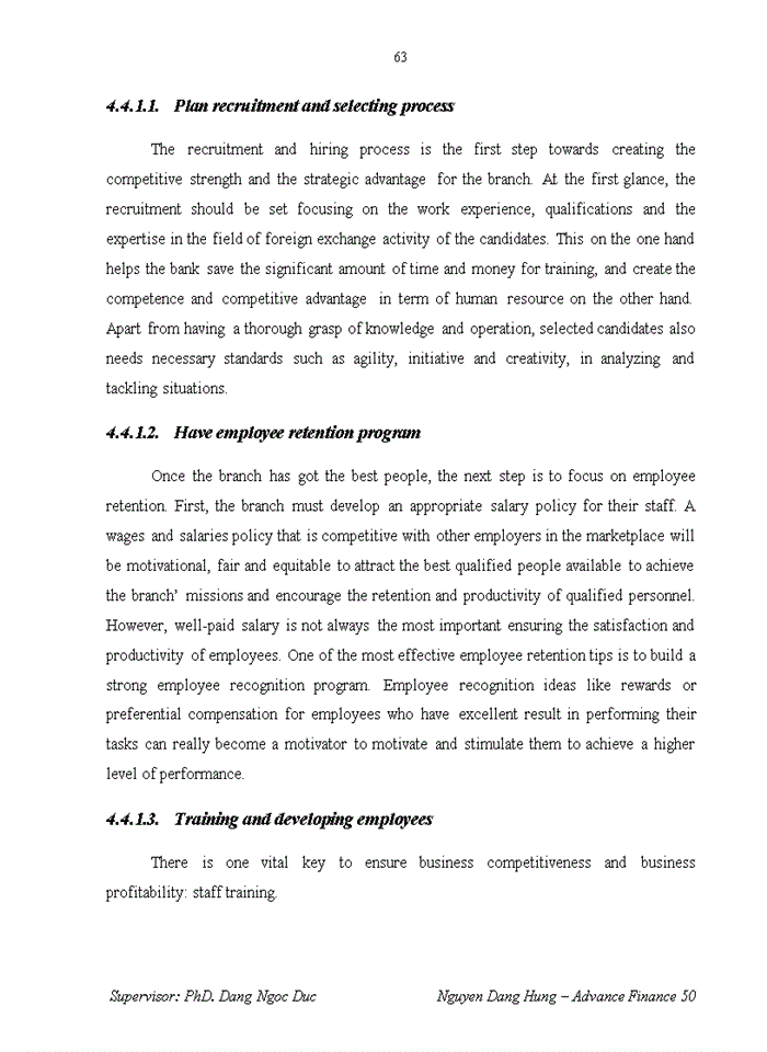 image for page Improving the effectiveness of foreign currency trading activity at quang trung branch, bank for investment and development of vietnam (bidv