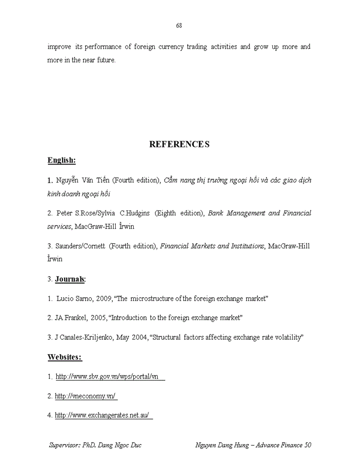 image for page Improving the effectiveness of foreign currency trading activity at quang trung branch, bank for investment and development of vietnam (bidv