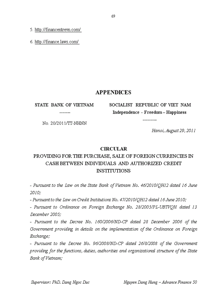 image for page Improving the effectiveness of foreign currency trading activity at quang trung branch, bank for investment and development of vietnam (bidv
