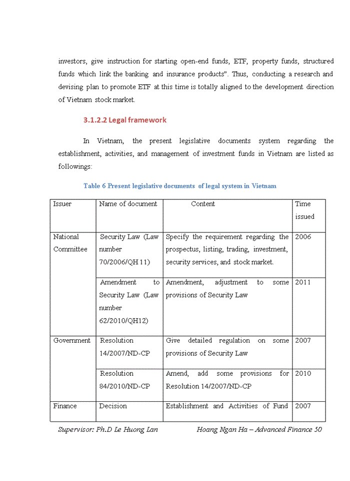 image for page Proposal to apply ETF product into Vietnam Stock Market