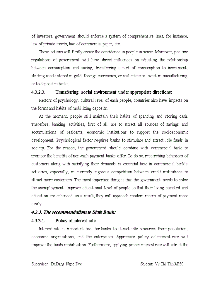 image for page The solutions to improve the efficiency of funds mobilization in Military Bank, Hai Ba Trung branch