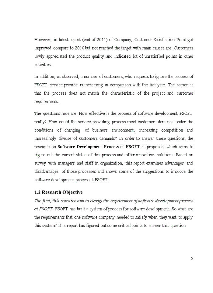 image for page Software Development Process at FSOFT