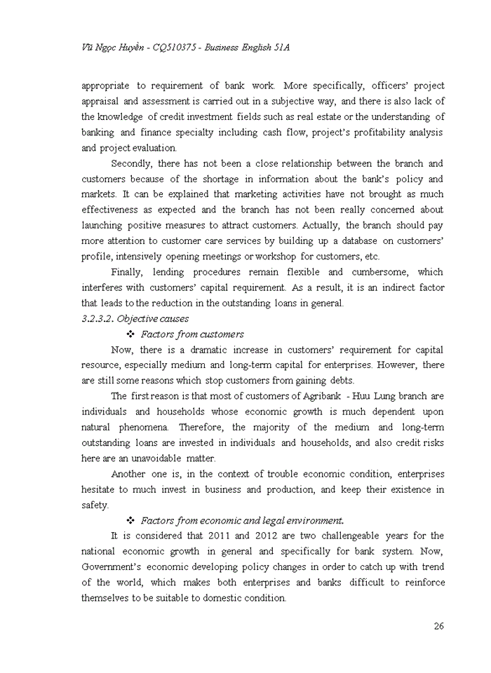 image for page Enhancing the quality of medium and long-term credit in vietnam bank for agriculture and rural development – huu lung branch