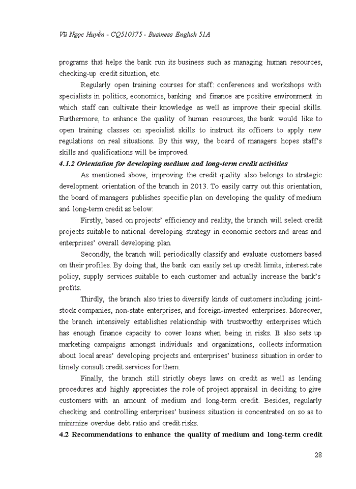 image for page Enhancing the quality of medium and long-term credit in vietnam bank for agriculture and rural development – huu lung branch