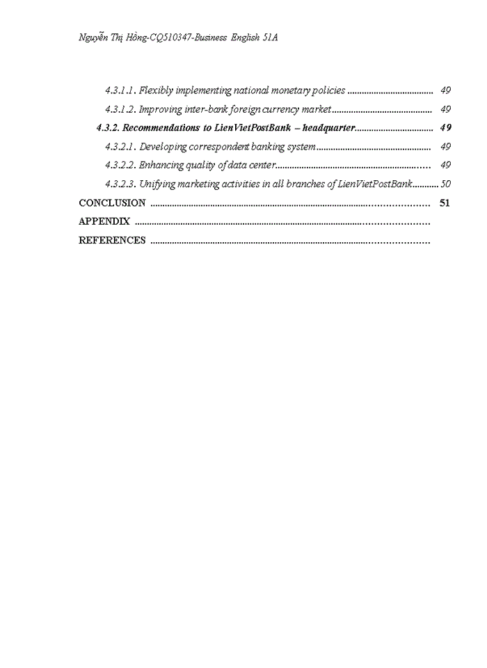 image for page Solutions to limit risks in international payment by using l/c at lienvietpostbank-dong do branch