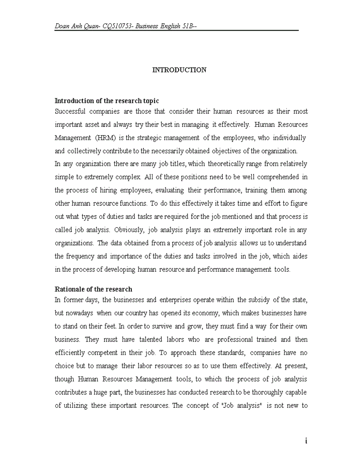image for page Improving the process of job analysis in haiha confectionery joint-stock company haihaco