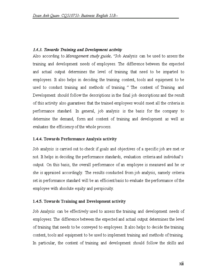 image for page Improving the process of job analysis in haiha confectionery joint-stock company haihaco