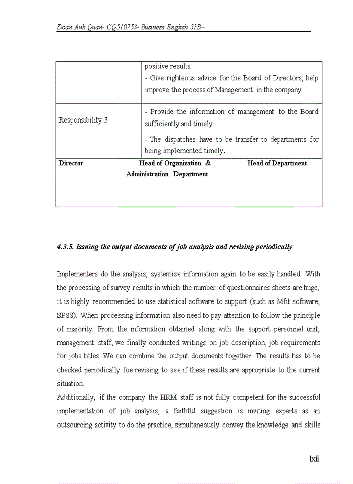 image for page Improving the process of job analysis in haiha confectionery joint-stock company haihaco