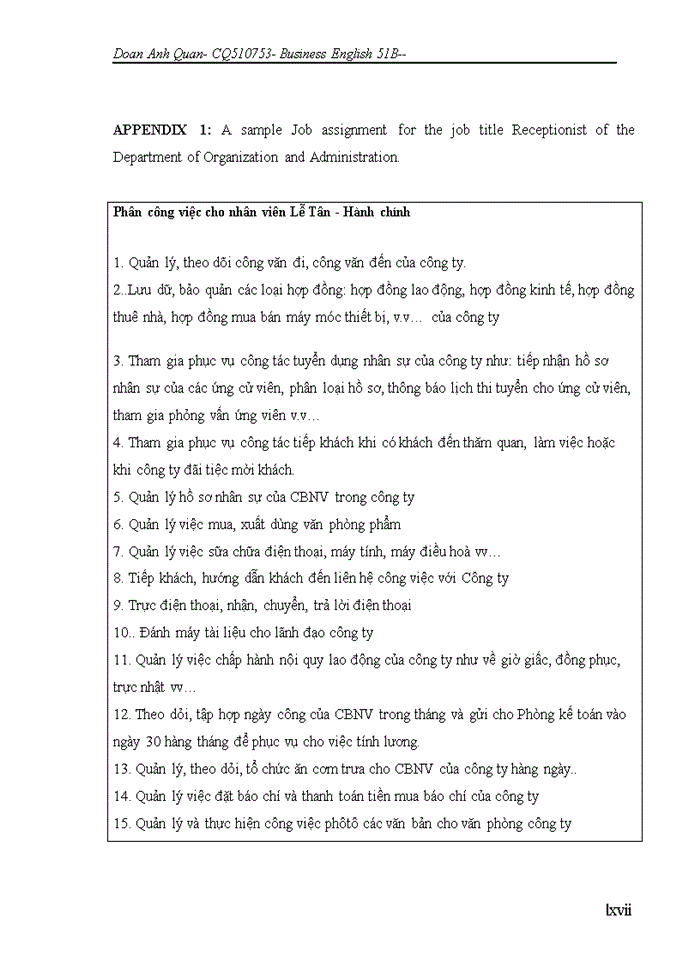 image for page Improving the process of job analysis in haiha confectionery joint-stock company haihaco
