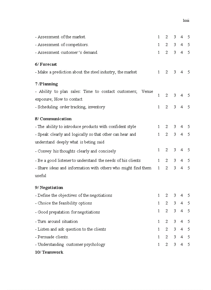 image for page Sales force competency of steels products and energy business division in mitsui &co viet nam ltd