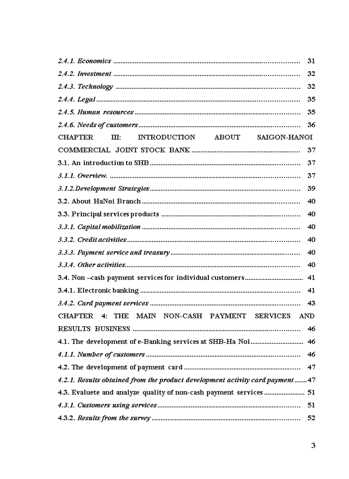 image for page Improving non-cash payment services at saigon-hanoi commercial joint stock bank – ha noi branch