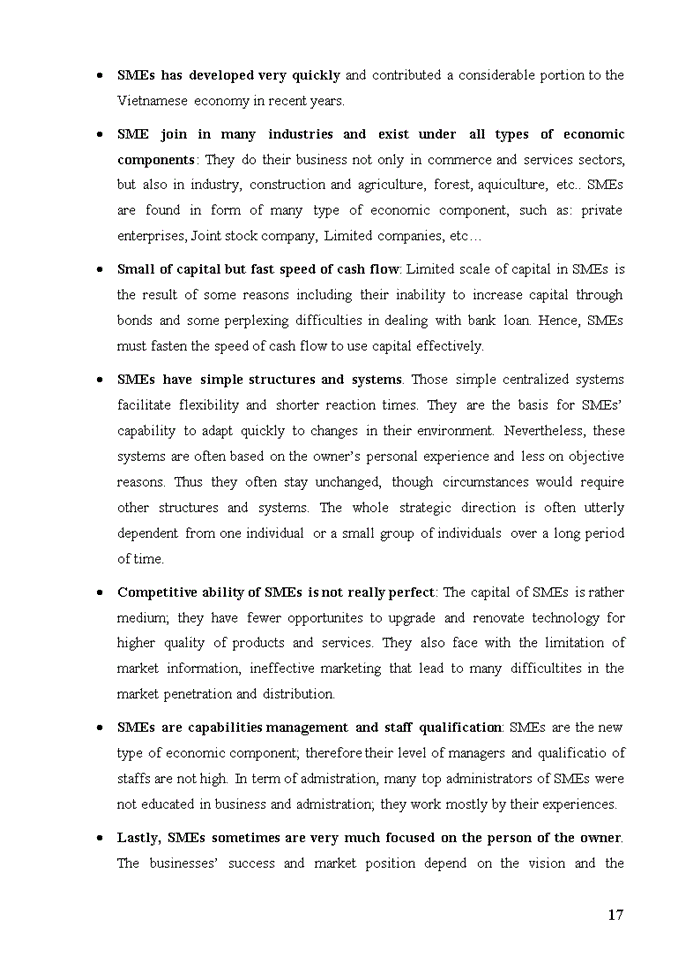 image for page Enhancing lending activities to small and medium sized enterprises in military bank  tay ha noi branch