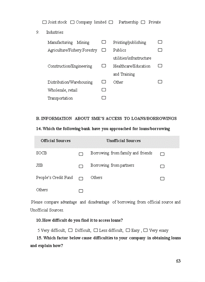 image for page Enhancing lending activities to small and medium sized enterprises in military bank  tay ha noi branch