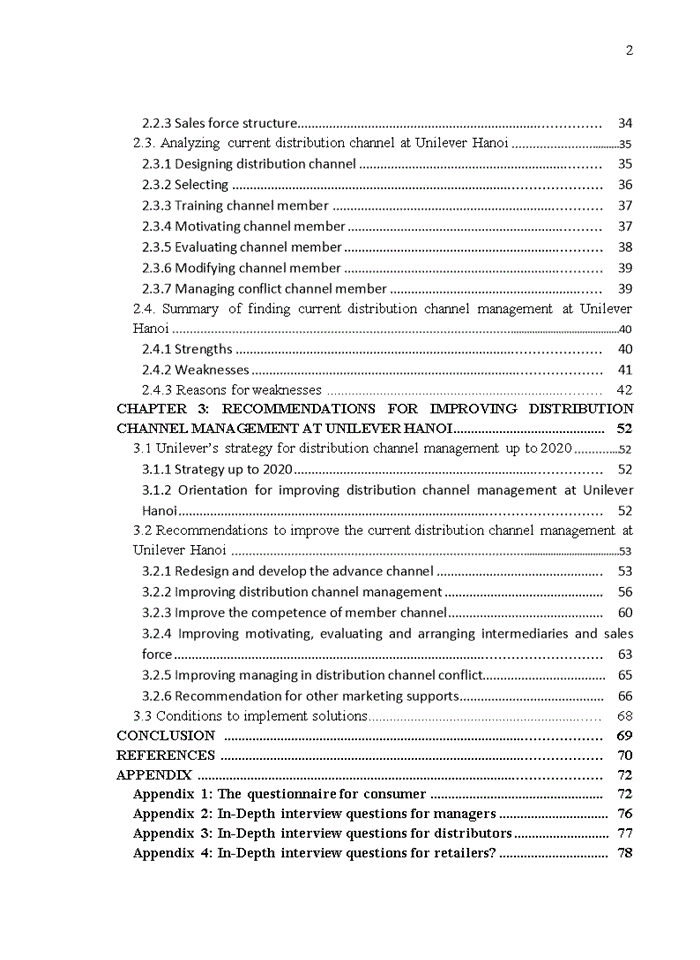 image for page Improving distribution channel management at Unilever Hanoi