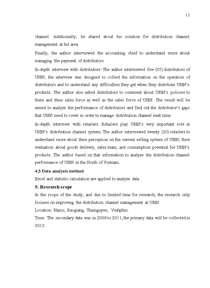 image for page Improving distribution channel management at Unilever Hanoi