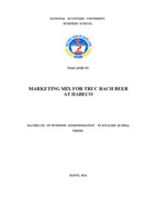 Bachelor of business administration in english (e-bba) thesis