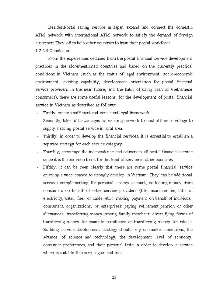 image for page Developing the postal financial services in vietnam post