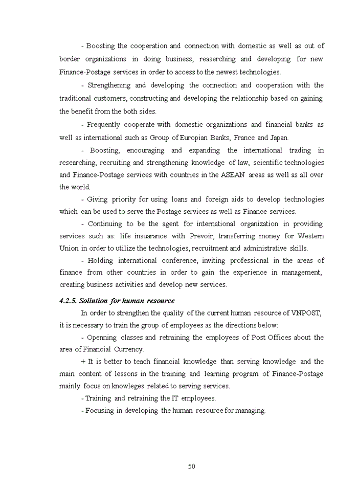 image for page Developing the postal financial services in vietnam post