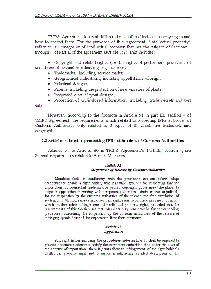 image for page Trips agrement adoption of vietnam customs in combatting counterfeit trademark goods at border