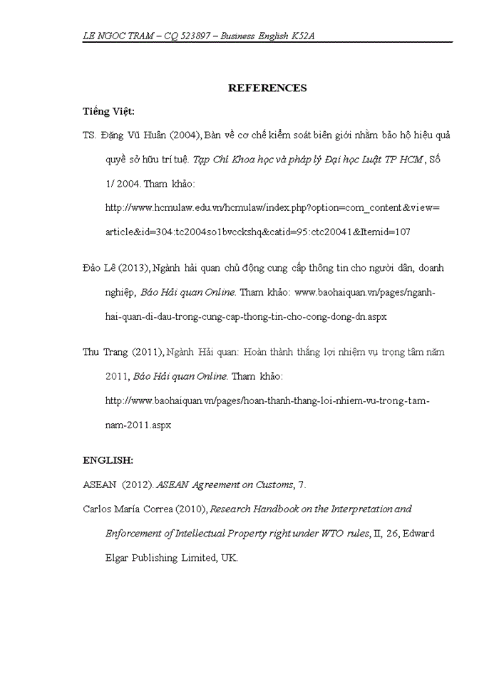 image for page Trips agrement adoption of vietnam customs in combatting counterfeit trademark goods at border
