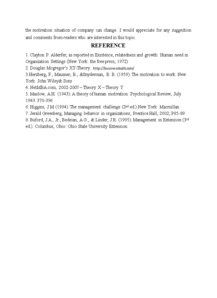 image for page Employee Motivation At Nam Hai Joint Stock Company