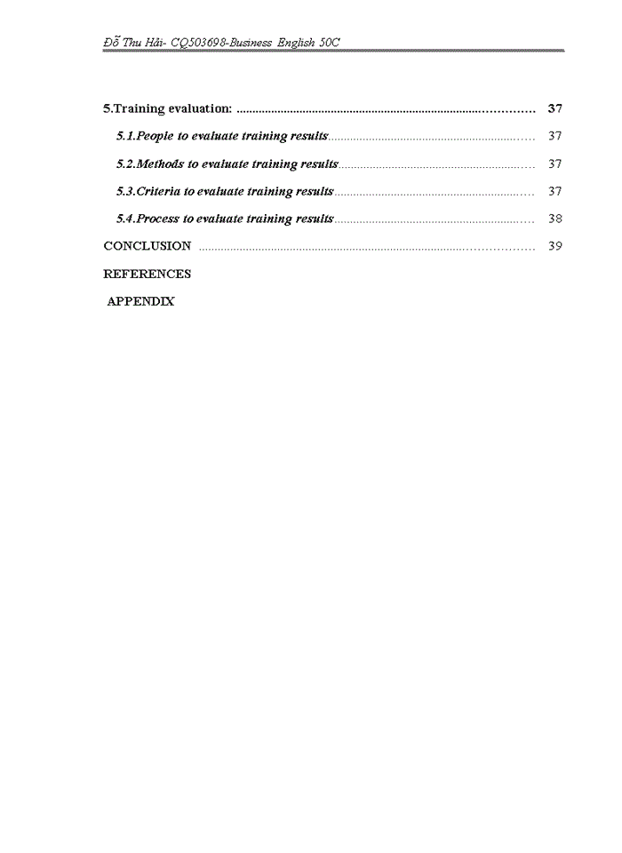 image for page Improving the effectiveness of hr training and development at amica corporation