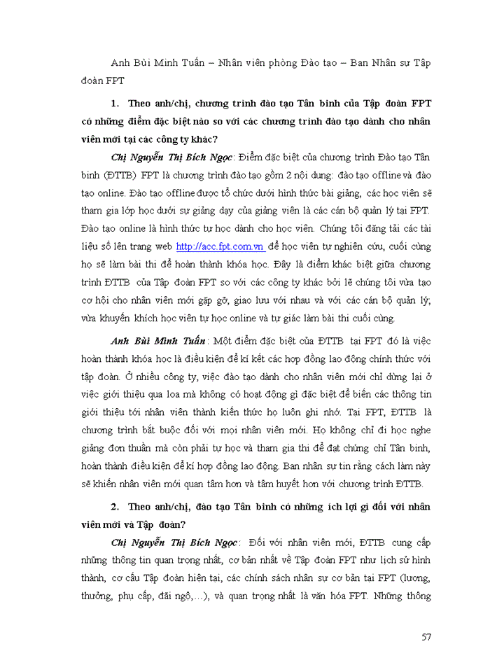 image for page Improving induction training activities – tan binh program at fpt corporation
