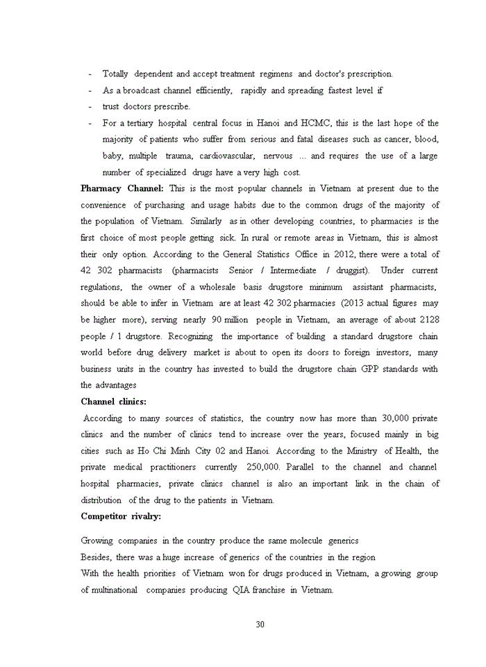 image for page Solutions to improve performance of no. 1 central pharmaceutical jsc
