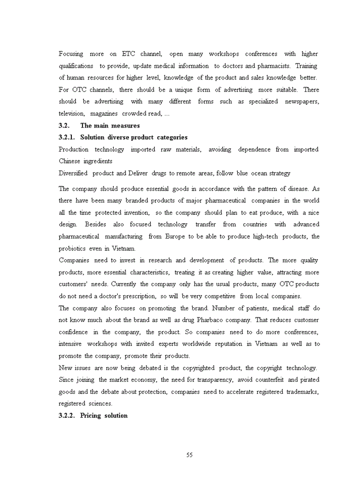 image for page Solutions to improve performance of no. 1 central pharmaceutical jsc