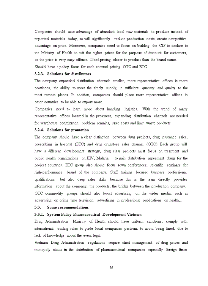 image for page Solutions to improve performance of no. 1 central pharmaceutical jsc