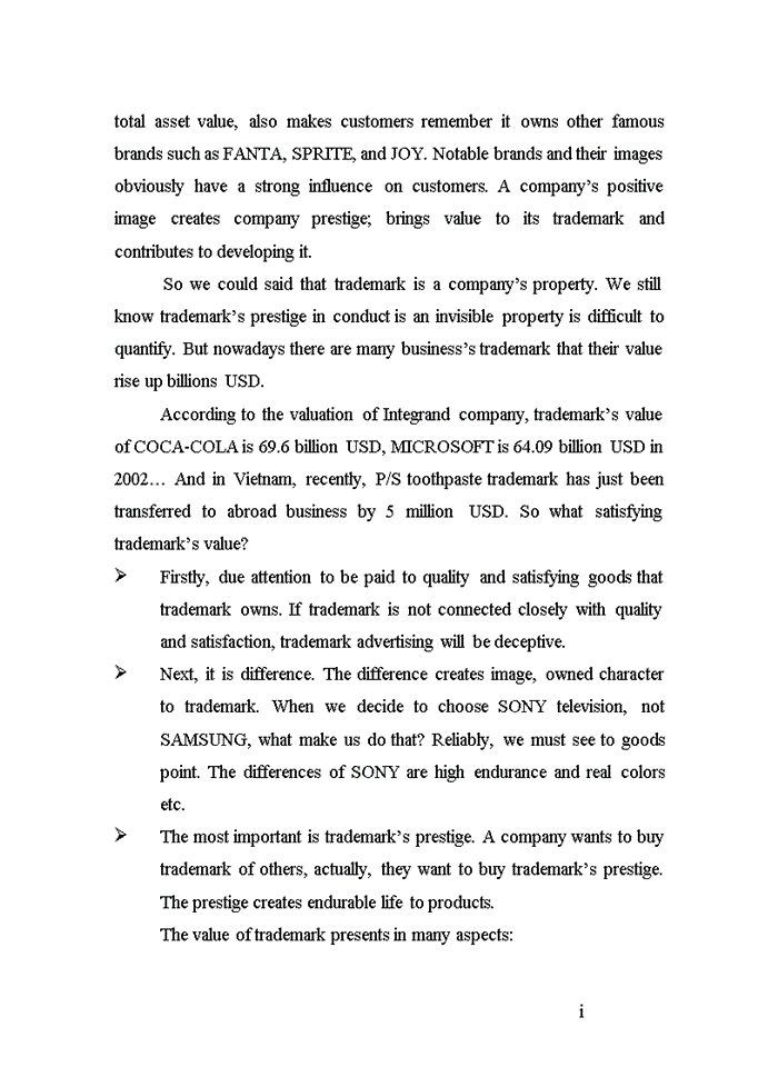 image for page Vietnam Trademark and Developmental Solutions in the International Economic Integration