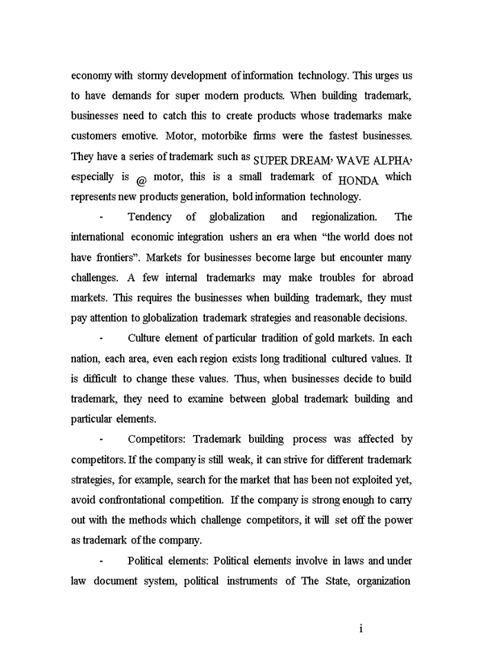 image for page Vietnam Trademark and Developmental Solutions in the International Economic Integration