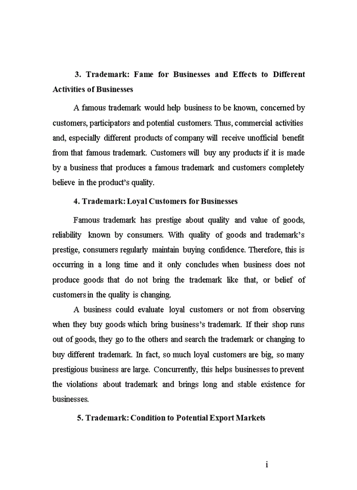 image for page Vietnam Trademark and Developmental Solutions in the International Economic Integration