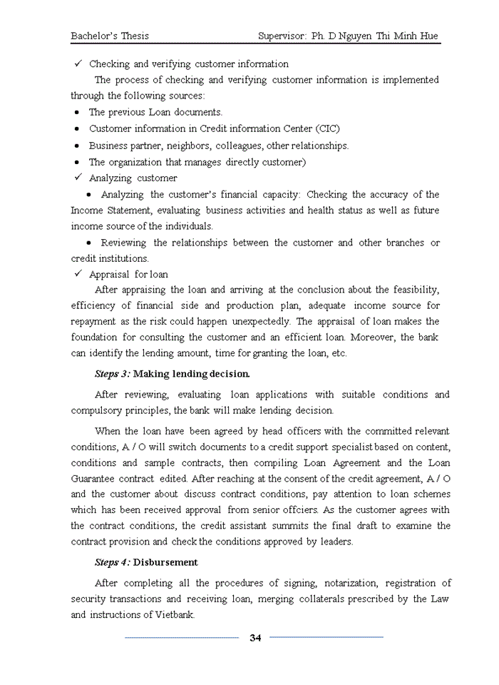 image for page Enhancing individual lending quality at viet nam thuong tin commercial joinst stock bank- hanoi branch