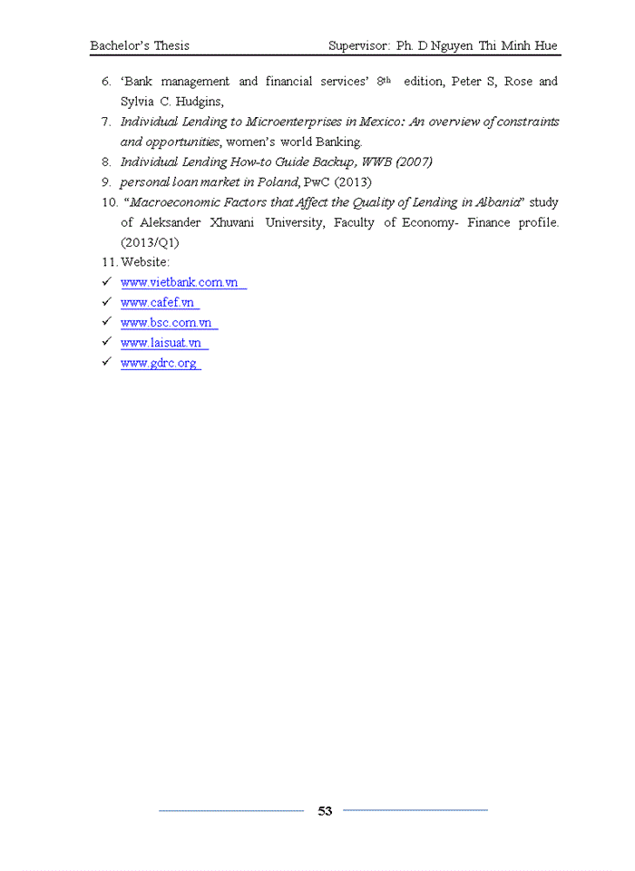 image for page Enhancing individual lending quality at viet nam thuong tin commercial joinst stock bank- hanoi branch