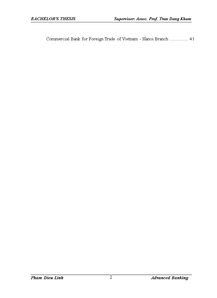 image for page Improving medium and long term capital mobilization at joint stock commercial bank for foreign trade of vietnam – hanoi branch