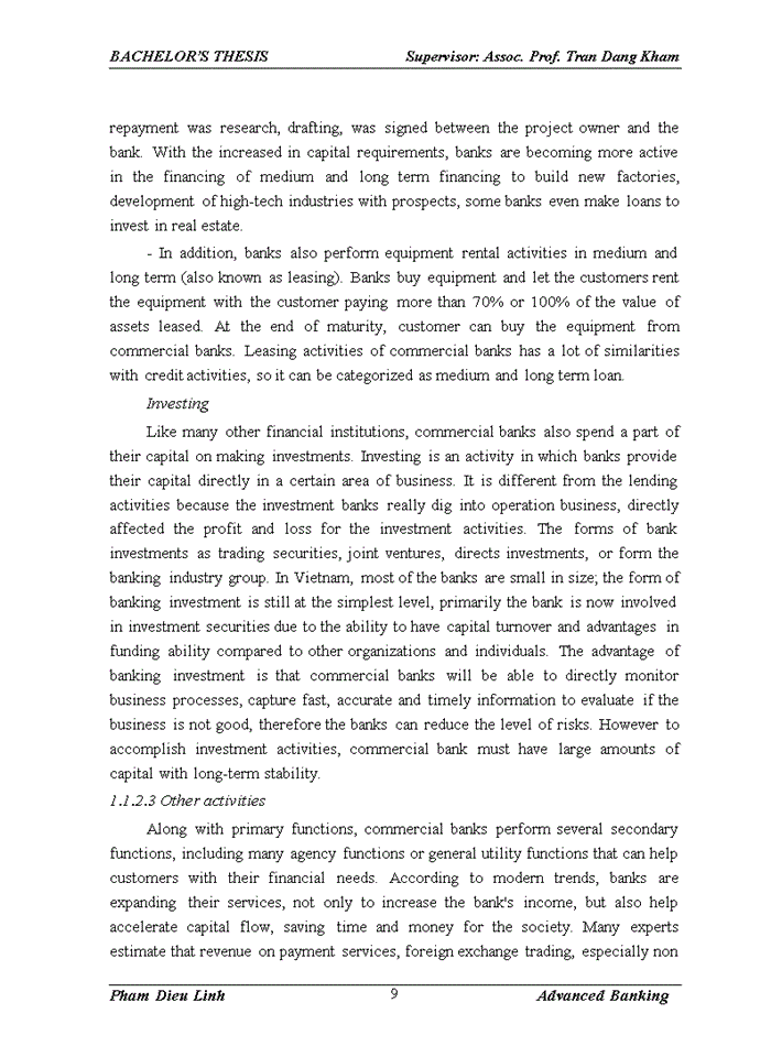 image for page Improving medium and long term capital mobilization at joint stock commercial bank for foreign trade of vietnam – hanoi branch