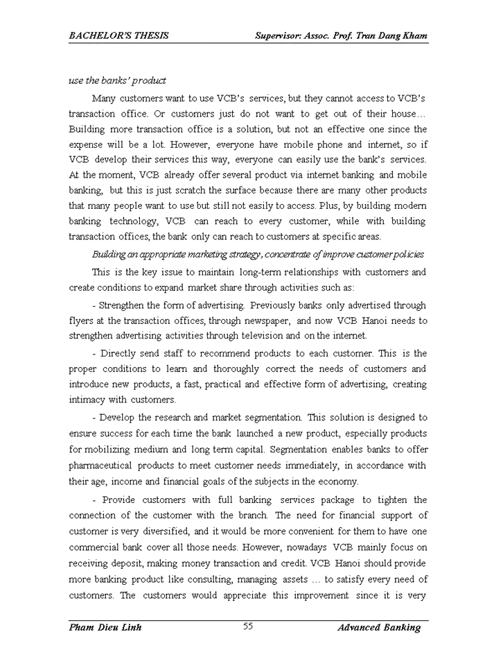 image for page Improving medium and long term capital mobilization at joint stock commercial bank for foreign trade of vietnam – hanoi branch