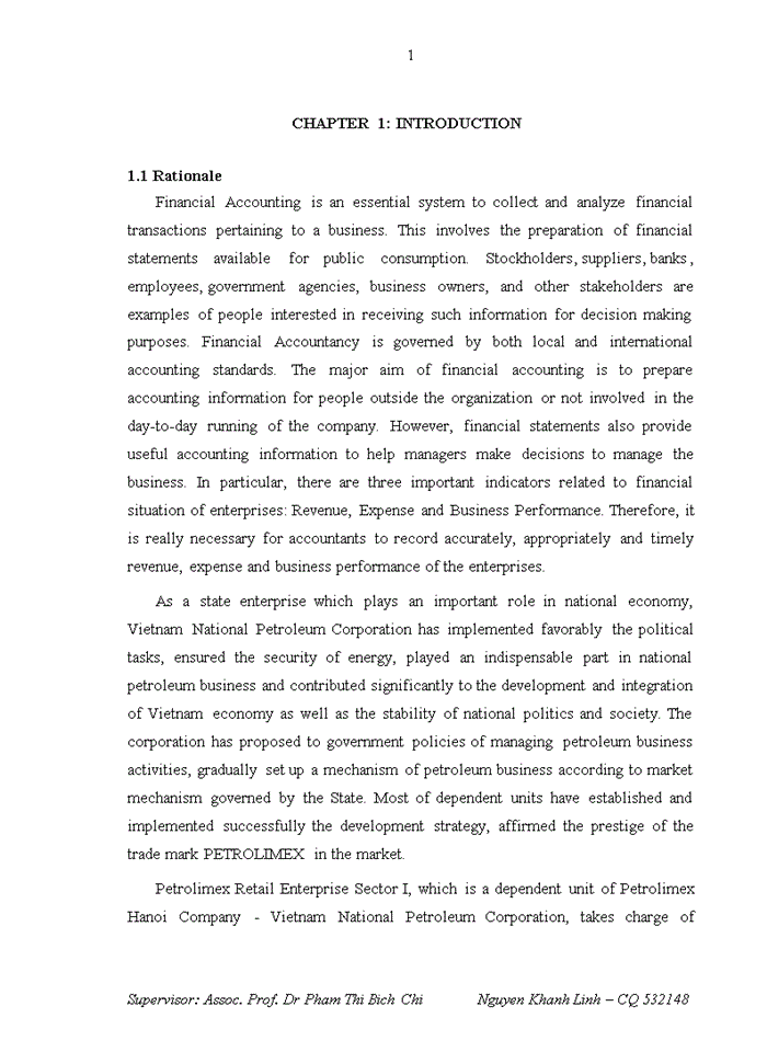 image for page Accounting for sales and business performance at petrolimex retail enterprise sector i