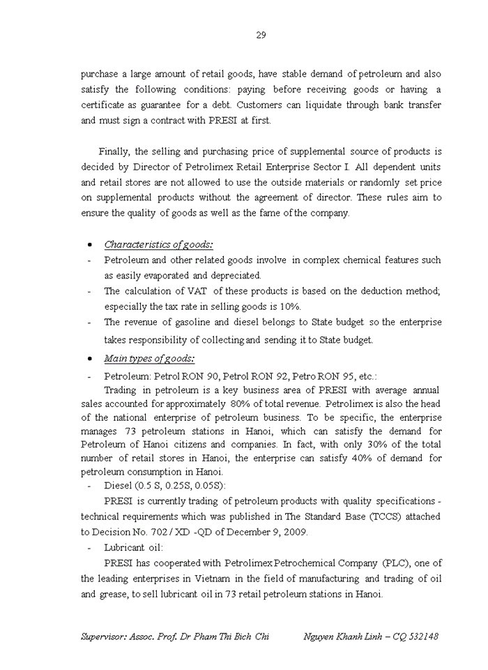 image for page Accounting for sales and business performance at petrolimex retail enterprise sector i