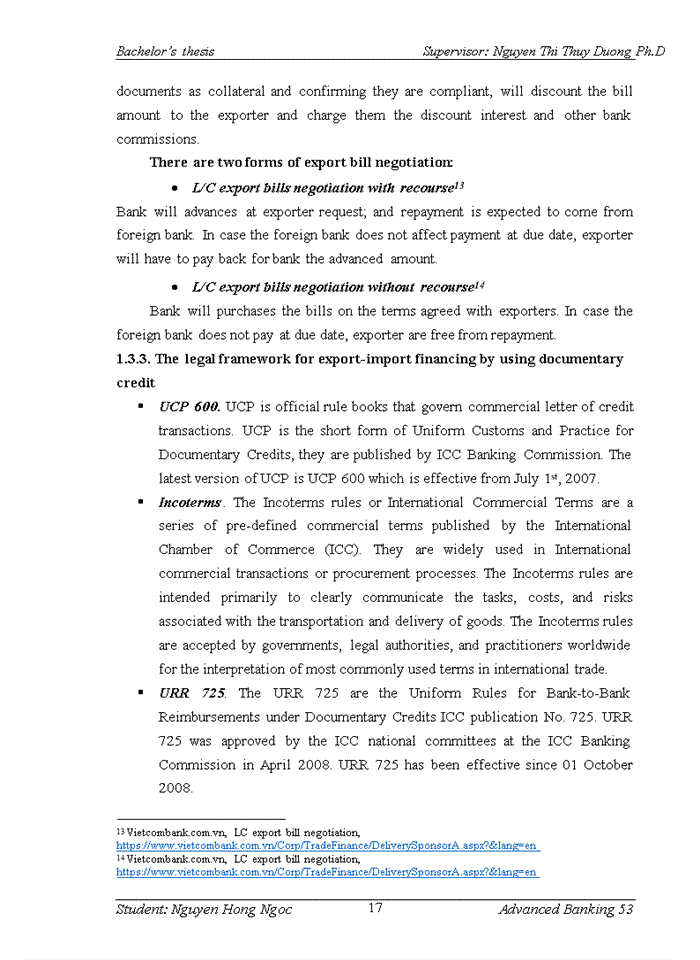 image for page Activities of export and import financing by using documentary credits at Vietnam Joint Stock Commercial Bank For Industry and Trade – Thanh Xuan Branch