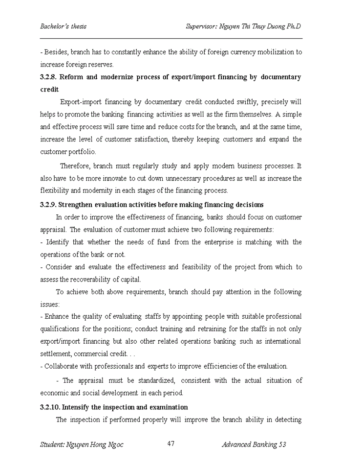 image for page Activities of export and import financing by using documentary credits at Vietnam Joint Stock Commercial Bank For Industry and Trade – Thanh Xuan Branch