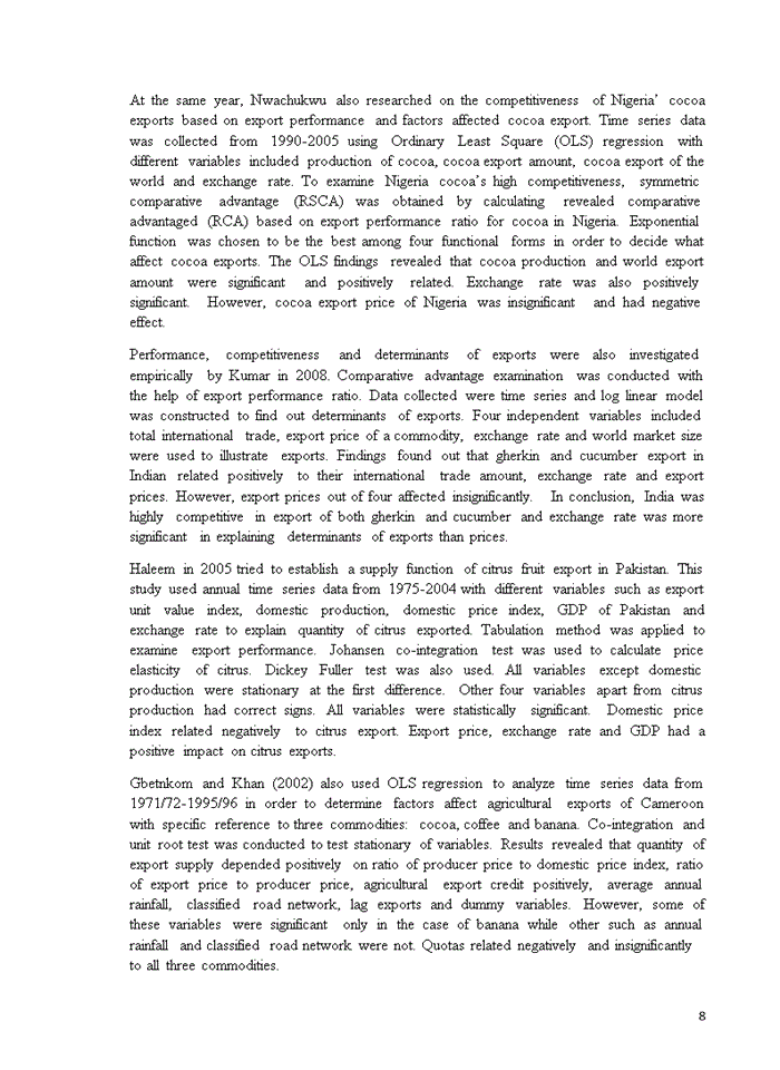 image for page Discuss on economic analysis of determinants of rice export in vietnam from 1990-2013