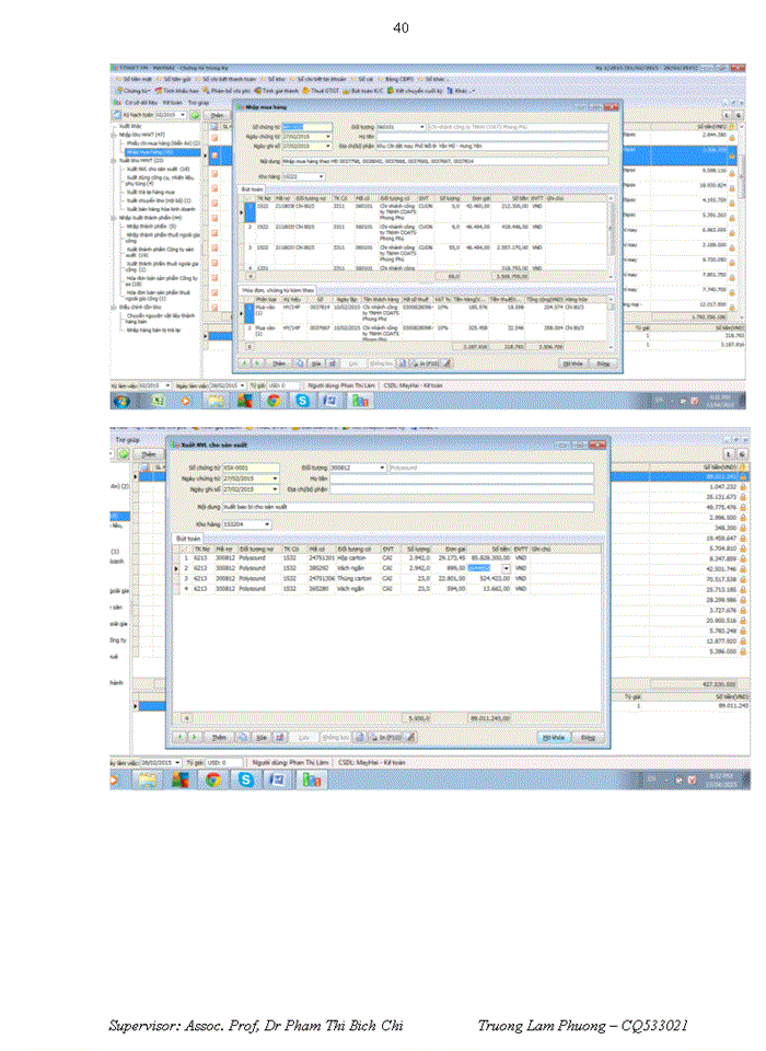 image for page Accounting for cost and cost of goods manufactured at mayhai joint stock company