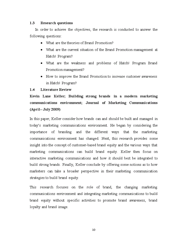 image for page Brand promotion of hatch! Program